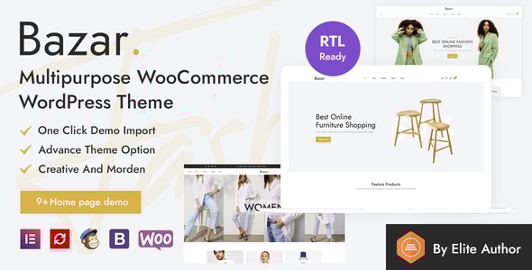 Bazar - Multipurpose WooCommerce WordPress Theme Logo