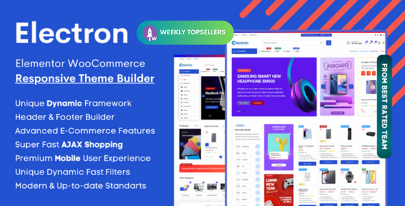 Electron - Elementor Electronics Store WooCommerce Theme Logo