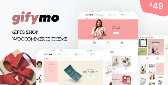 Gifymo - Gift shop WordPress Theme Logo